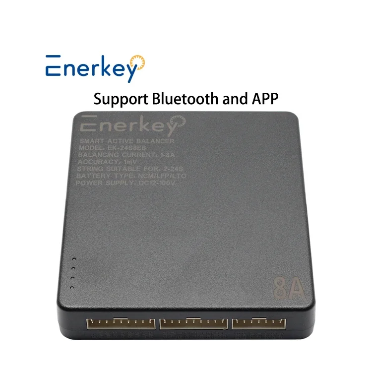 EnerKey Li-on Lifepo4 Lto Cell Bt Balancer Эквалайзер Smart Active Balancer 8A 10A Active Balance 16s 17s 20s 21s 22s 24s
