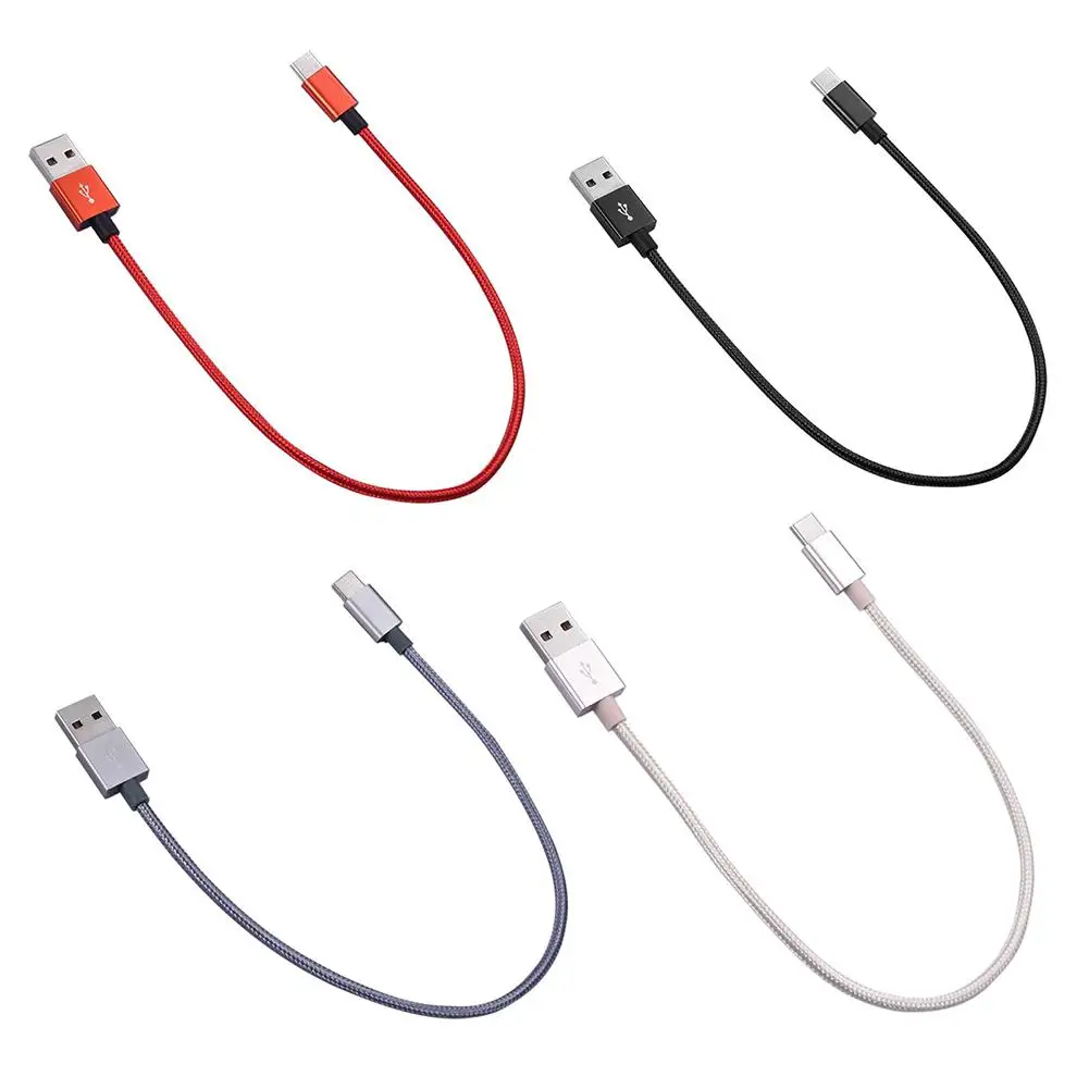 Кабель USB Type C 3A, провод для быстрой зарядки и синхронизации данных, кабели для планшетов компьютеров, кабель Usb типа C 30 см