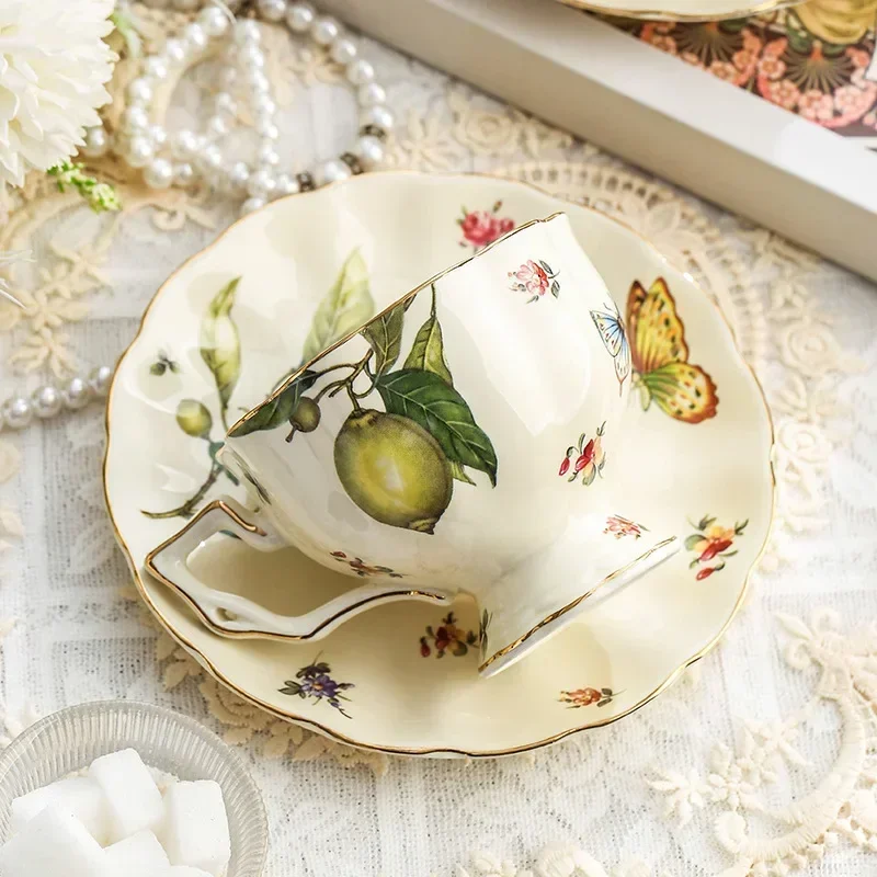 Винтажная кофейная чашка, чайник, керамическая кружка, набор для послеобеденного чая, чашка для воды, бытовые кофейные чашки, красивая кофейная кружка, лимонный чайник, чайная чашка (art.: 3920cd88d9e8a) - 3920cd88d9e8a