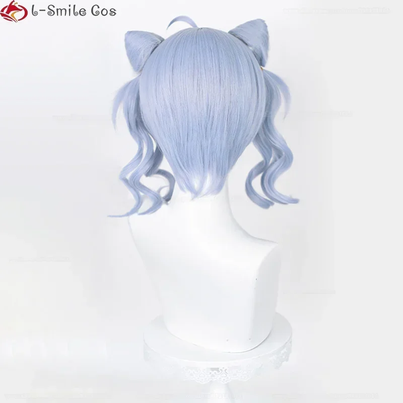 Vtuber EN7 XSOLEIL Zaion LanZa Косплей Парик 35 см Короткие Светло-Синие Фиолетовые Парики Zaion Термостойкие Волосы Nijisanjien Парик + Кепка Для Парика (art.: 3920cb23e1bf1) - 3920cb23e1bf1