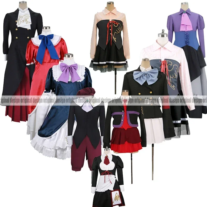 Umineko: When They Cry Battler Ushiromiya Kinzo Ushiromiya Eva Ushiromiya Одежда Косплей Костюм, принимаются по индивидуальному заказу