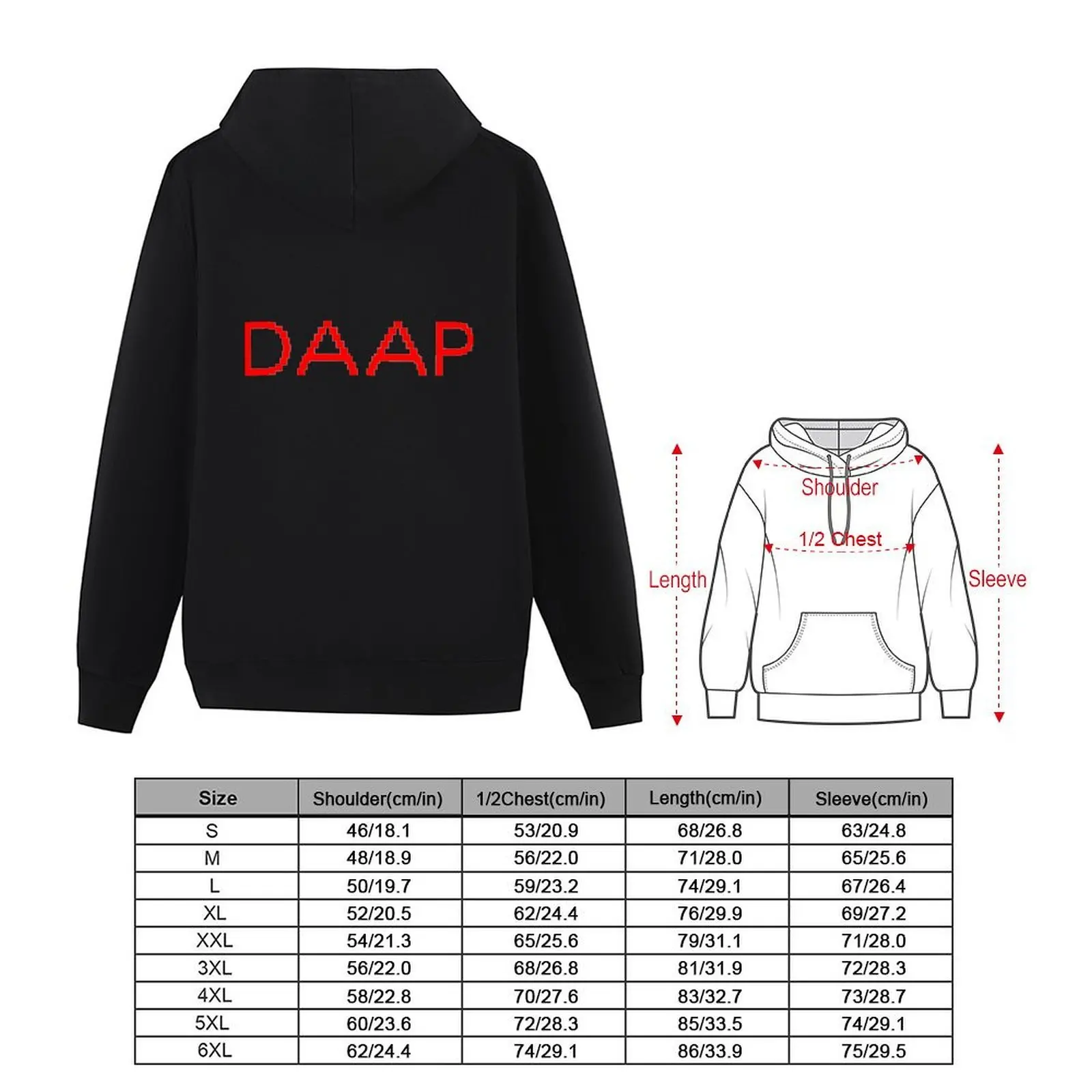 Фото DAAP Толстовка мужская одежда мужская одежда одежда для мужчин модная мужская толстовка уличная одежда №5