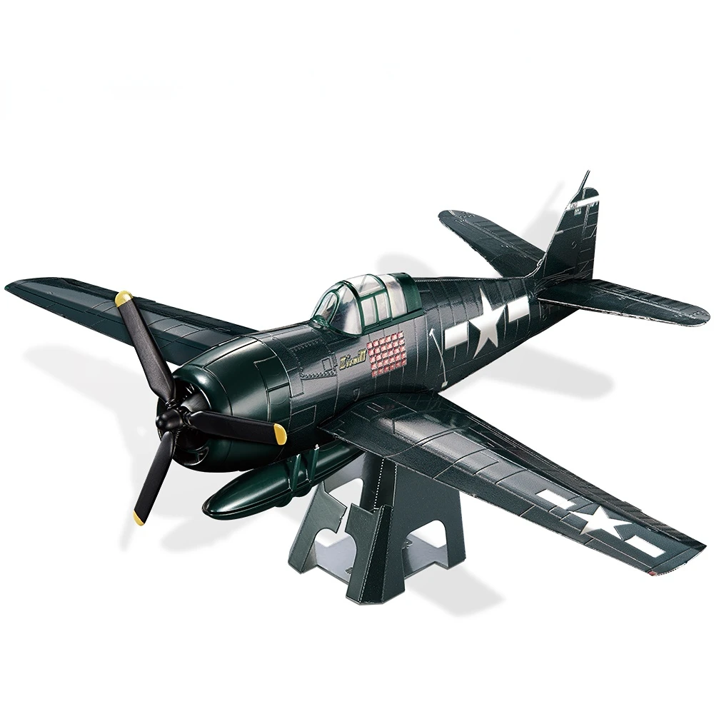 Металлический 3D-пазл GRUMMAN F6F, набор моделей HELLCAT для подростков, игрушка «сделай сам», подарок на день рождения