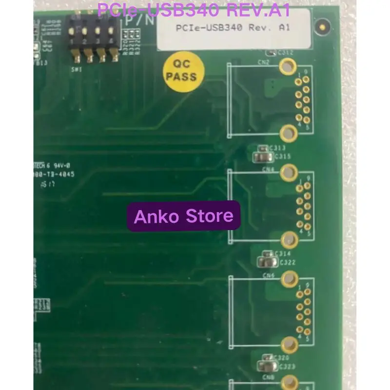 Фото Б/у тестовая карта сбора данных PCIe-USB340 REV.A1 OK №4