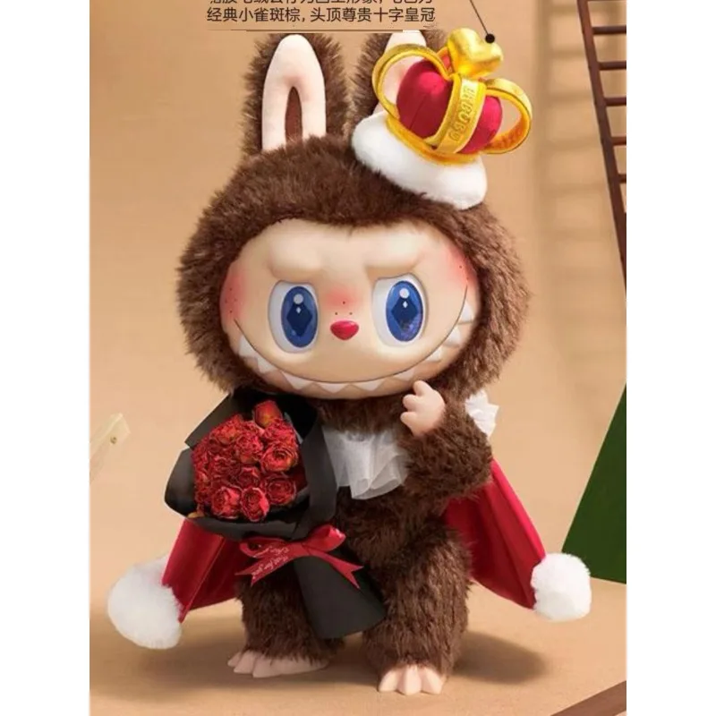 Фото Оригинальный Pop Mart LABUBU King and Queen Chess Adventure, виниловая слепая коробка, коллекция игрушек, украшение для дома, подарки-сюрпризы на складе №4