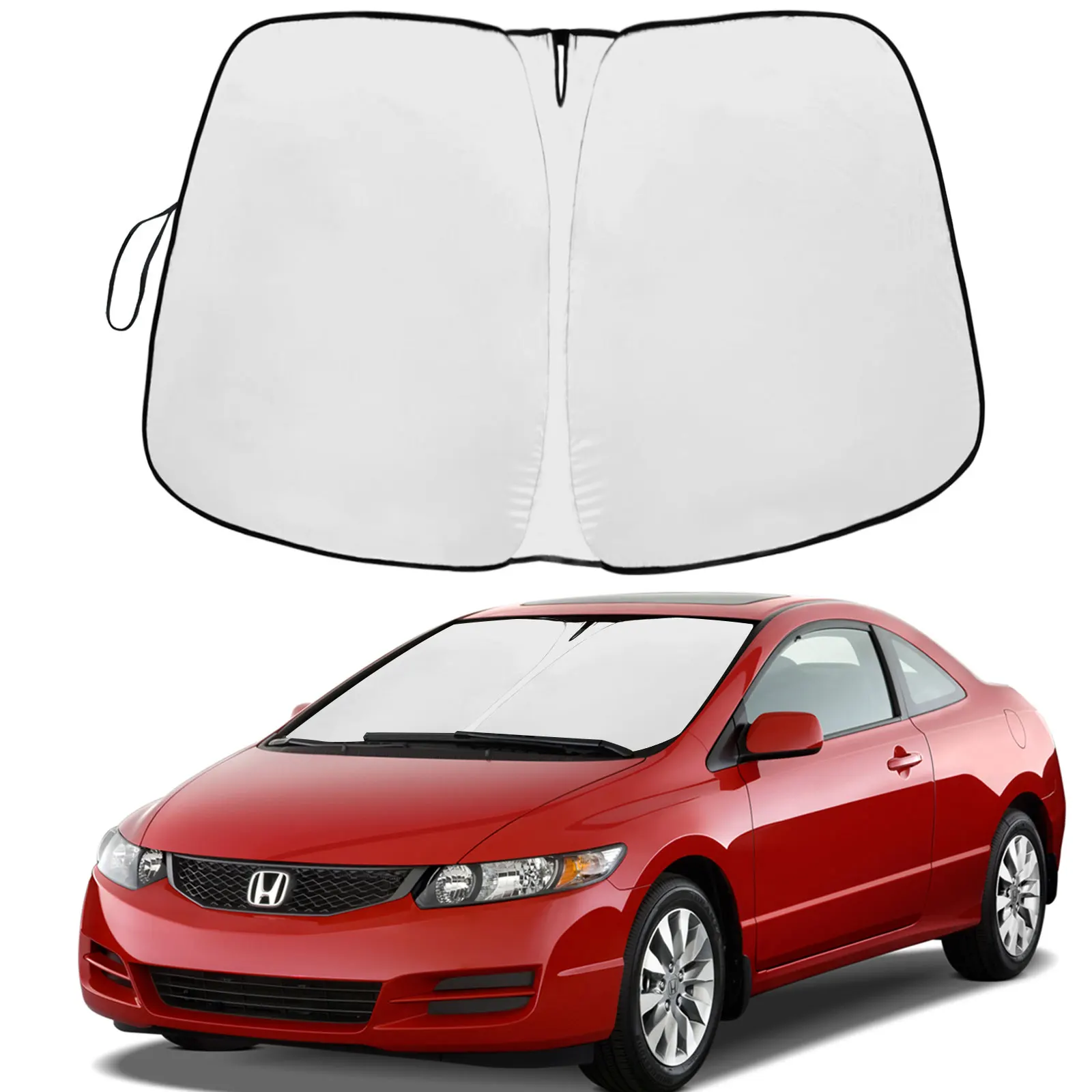 Солнцезащитные аксессуары для лобового стекла автомобиля для Honda Civic 2006, 2007, 2008, 2009, 2010, 2011
