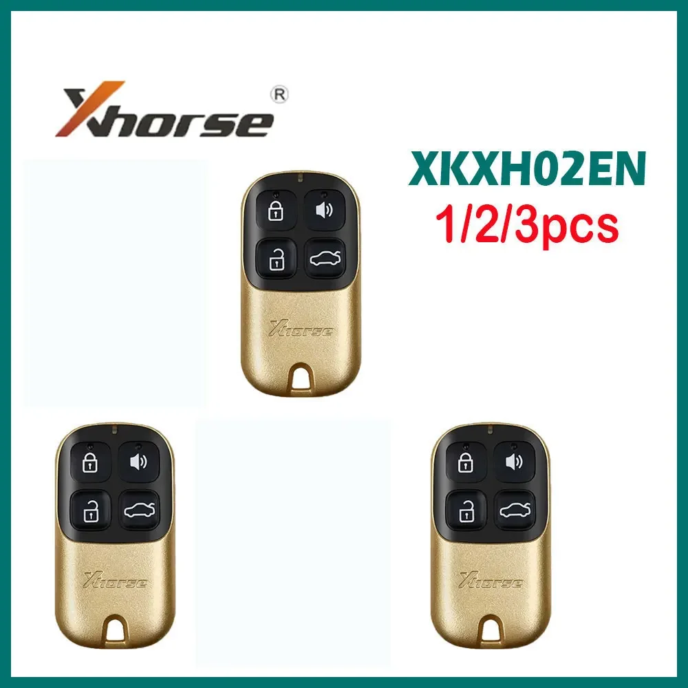 Xhorse XKXH02EN VVDI провод дистанционный ключ гаражная дверь 4 кнопки пульт дистанционного управления для VVDI ключевой инструмент английская версия