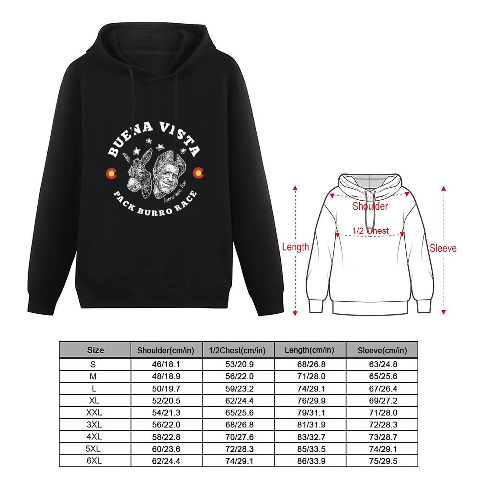 Фото Buena Vista Pack Burro Race Толстовка мужская толстовка эстетичная одежда мужская осенняя одежда мужская одежда японская толстовка №3