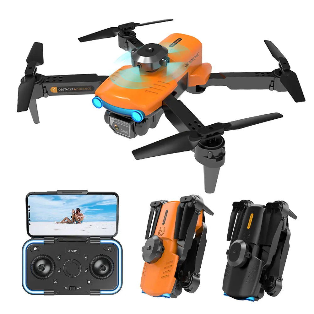 Квадрокоптер QJ F187 Pro складной с двумя камерами, 2,4 ГГц, Wi-Fi, Fpv