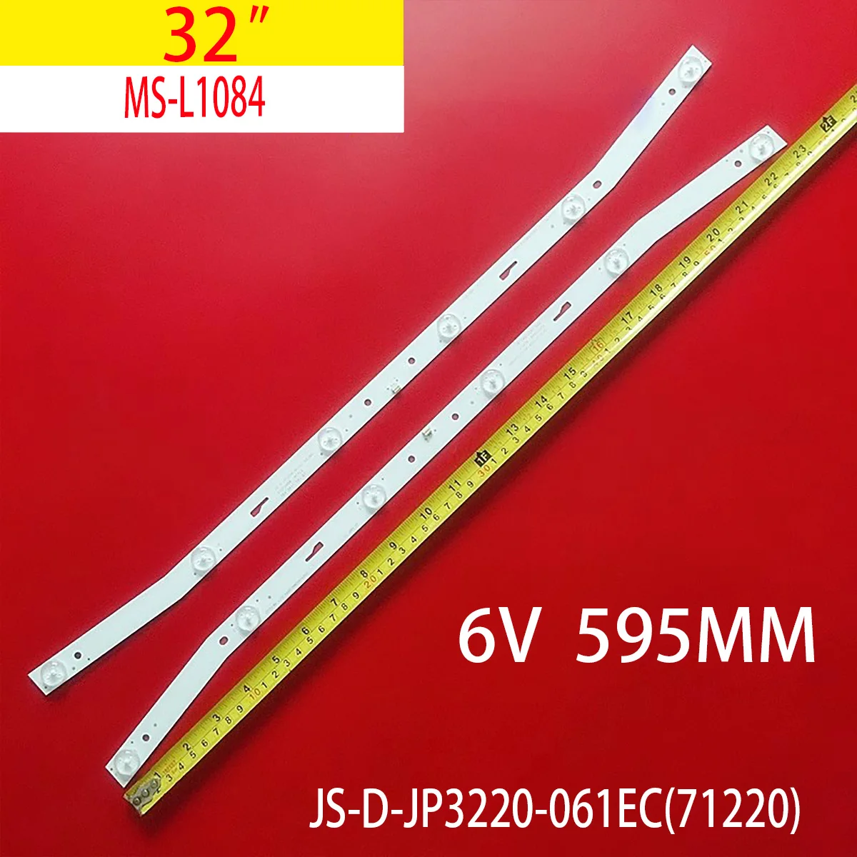 Светодиодная лента blaklight, 6 ламп для MS-L1160 L2082 L3655 JS-D-JP3220-061EC JP32DM AKTV3222 ST3151A05-8 V320BJ7-PE1 AKTV3212 AKTV3216