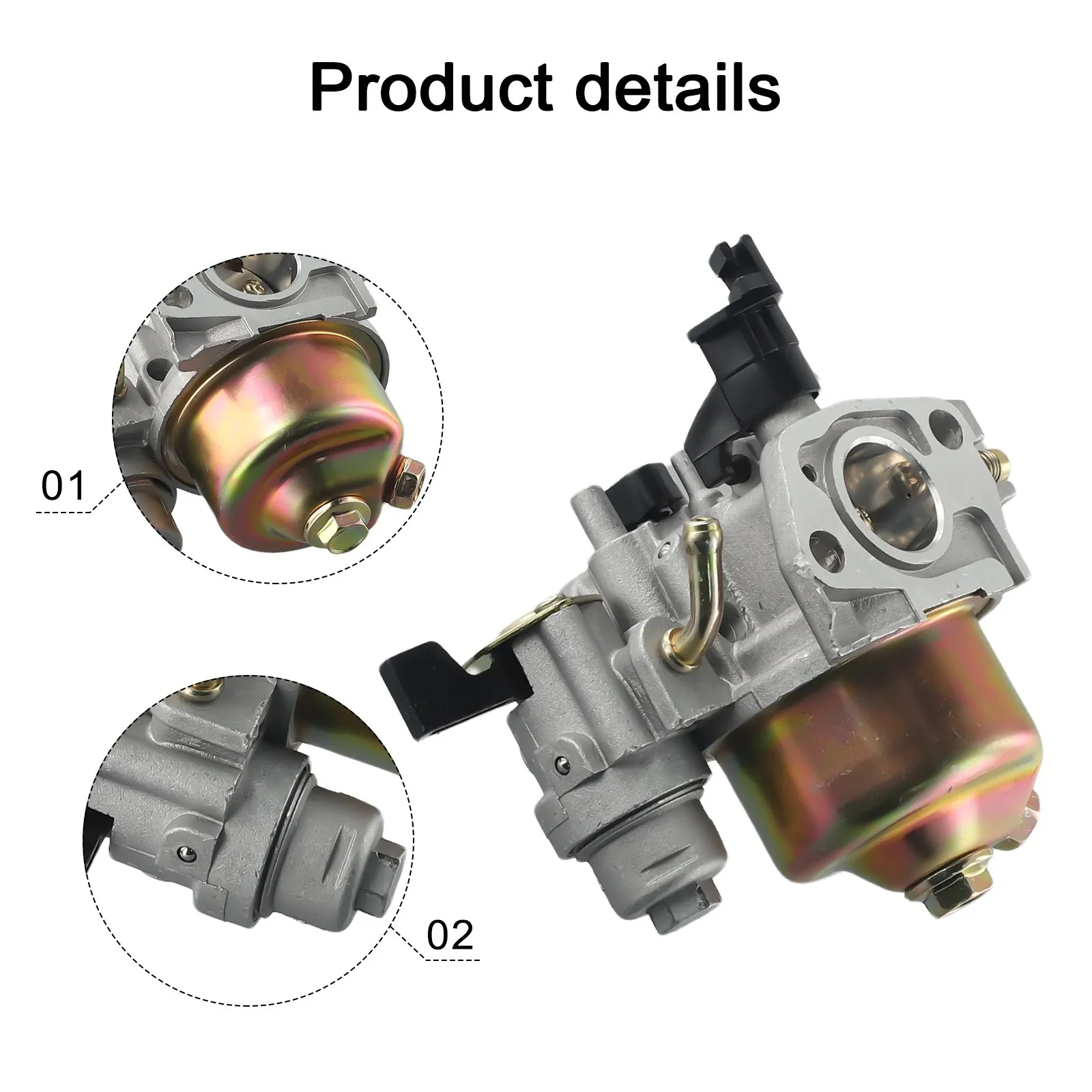 Комплект карбюратора High Perfor Formance для Loncin Для двигателей серии Gx200, включая для Gx200F и LC168