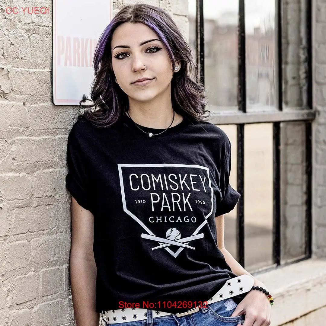 Футболка Comiskey Park Chicago Bygone Brand Retro с длинными или короткими рукавами