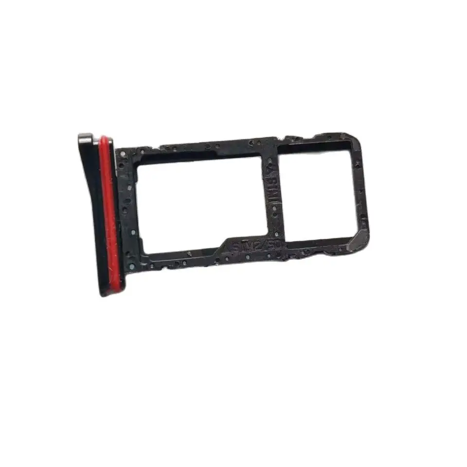 Фото Новый оригинальный держатель для сотового телефона Doogee V20 PRO TF SIM-карты, слот для лотка, запасная часть, черный, серебристый №2