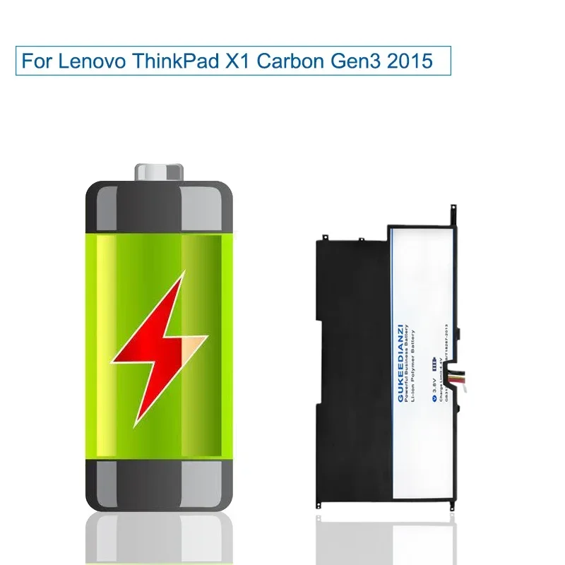 Фото 3800 мАч 00HW003 Аккумулятор для ноутбука Lenovo ThinkPad X1 Carbon Gen3 2015 Gen2 2014 00HW002 45N1702 SB10F46440 45N1700 №5