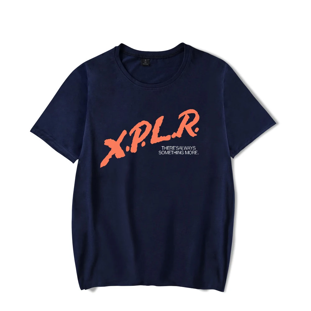 2024 футболка XPLR Sam and Colby оссерх, Мужская футболка с круглым вырезом и коротким рукавом, женская футболка, хлопковая уличная одежда, футболки