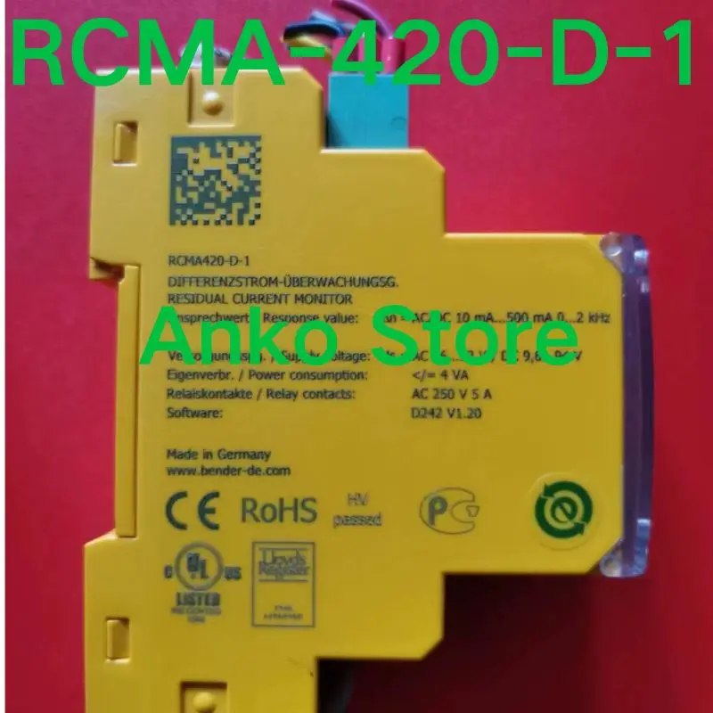 Бу тест ОК Прибор для мониторинга изоляции RCMA-420-D-1 (art.: 3920ca2d1216f) - 3920ca2d1216f