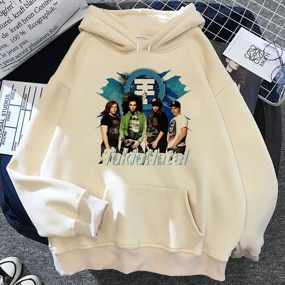 Фото Толстовка Tokio Hotel в стиле Харадзюку Y2K, забавный комикс, мягкая ткань, дизайнерские женские спортивные костюмы, толстовки с принтом, забавный дизайн №2