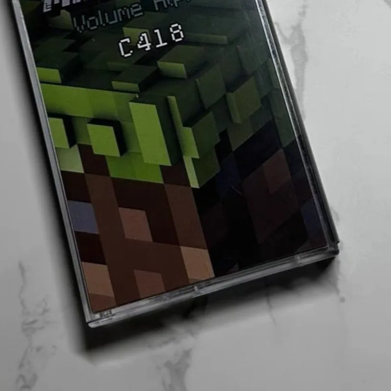 Фото Музыкальные ленты Minecraft C418, мультфильм Mc, игра, том Alpha, оригинальный саундтрек, звуковые дорожки для косплея, коробка Walkman, кассеты, подарки №4