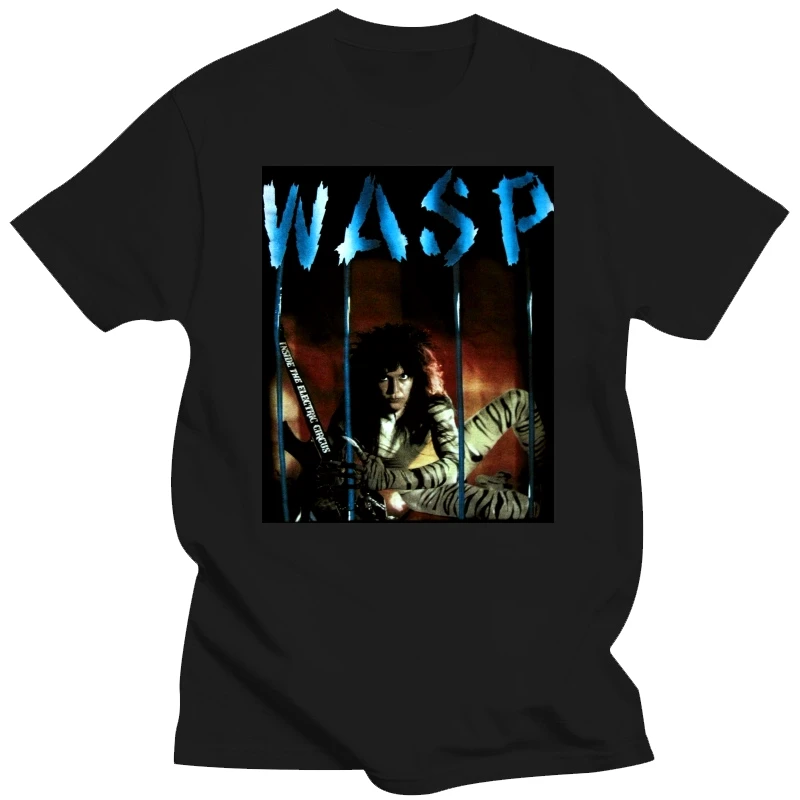 НОВЫЙ W.a.s.p. ФУТБОЛКА Inside The Electric Circus World Tour 1987, S-5XL, мужская и женская