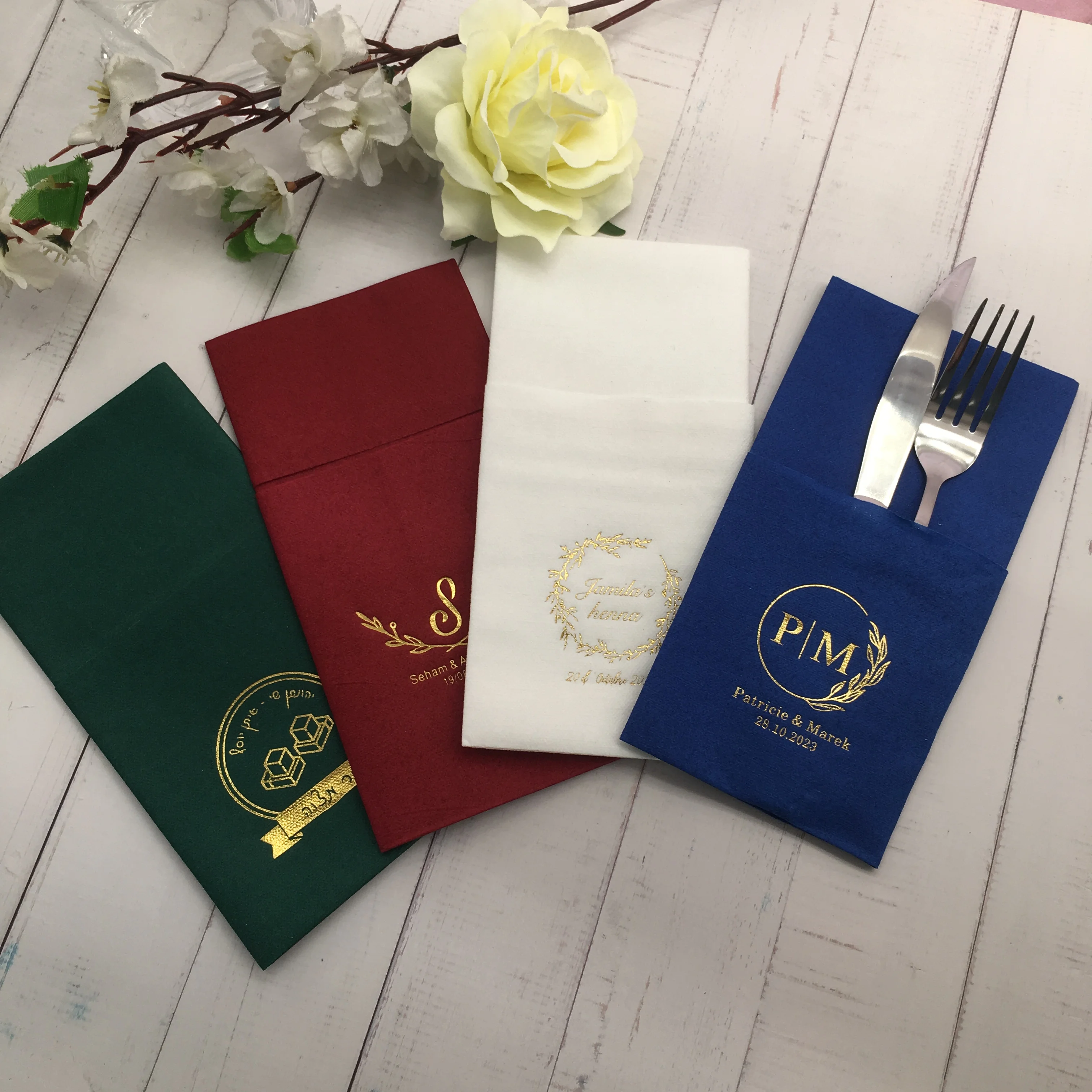 Фото Персонализированные салфетки Trivia, салфетки для дня рождения, свадьбы, Napkins Fun Fact, салфетки для напитков, обеденные полотенца для ужина и гостей, доступны №3