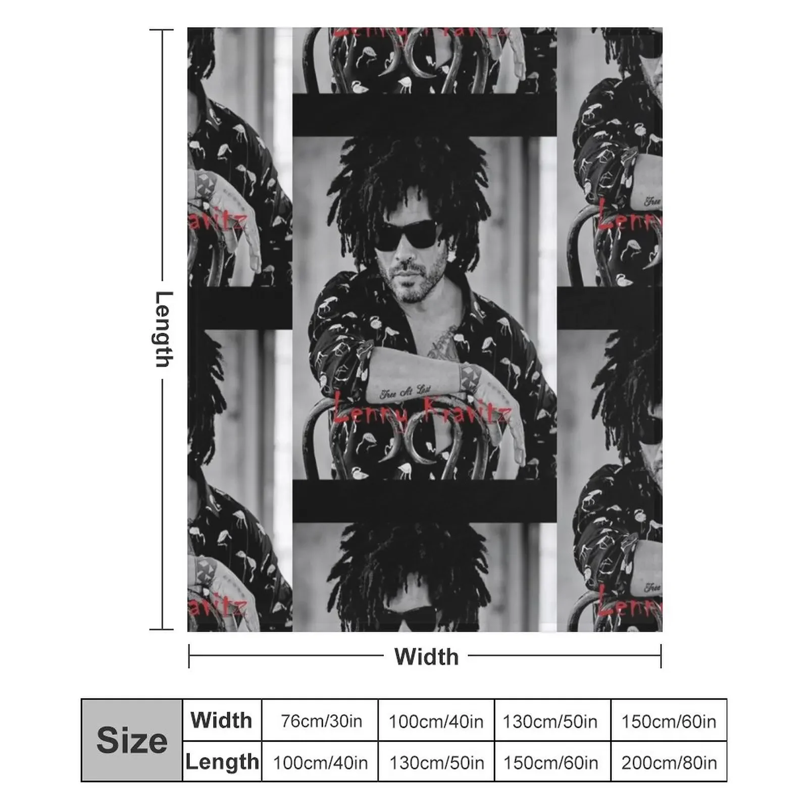 Lenny Show Kravitz здесь к Великобританию World Tour 2020 2021, одеяло, роскошные дизайнерские утяжеленные одеяла в стиле аниме (art.: 3920cce0497f0) - 3920cce0497f0