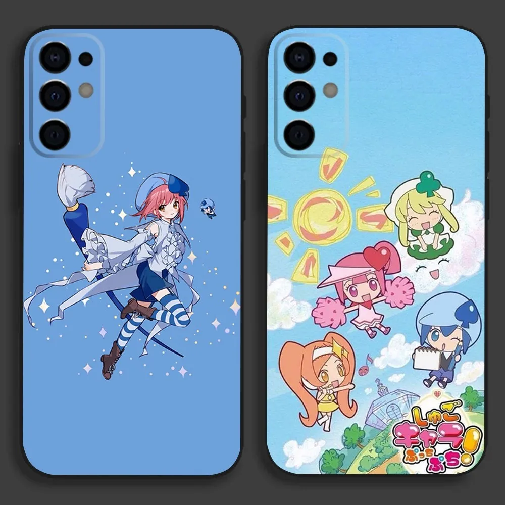 Shugo Chara аниме чехол для телефона для Samsung S24,S21,S22,S23,S30,Ultra,S20,Plus,Fe,Lite,Note,10,9, цвет черный, мягкий чехол