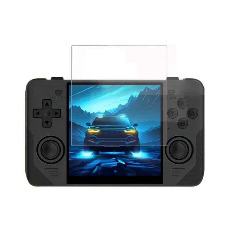 Защитная пленка для игровой консоли для игрового автомата Powkiddy RGB30 без пузырьков, крышка экрана из закаленного стекла, 9H