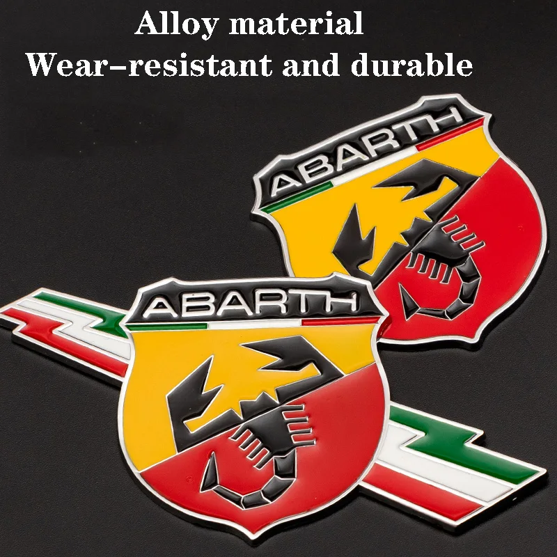 3d-наклейка с логотипом, эмблема, аксессуары для тюнинга Fiat ABARTH 124 125 130 131 500 Esseesse 595 Punto Scorpion (art.: 3920c4a3a72f2) - 3920c4a3a72f2