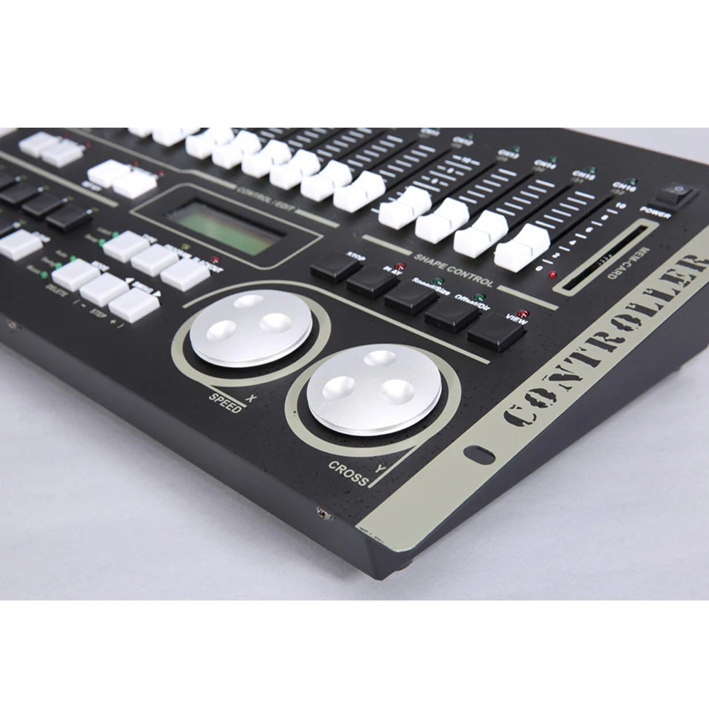   DJ сценическое оборудование Max 384 Контроллер сценического освещения DMX512 Консоль с затемнением для движущегося головного света Легкое управление Цветное шоу