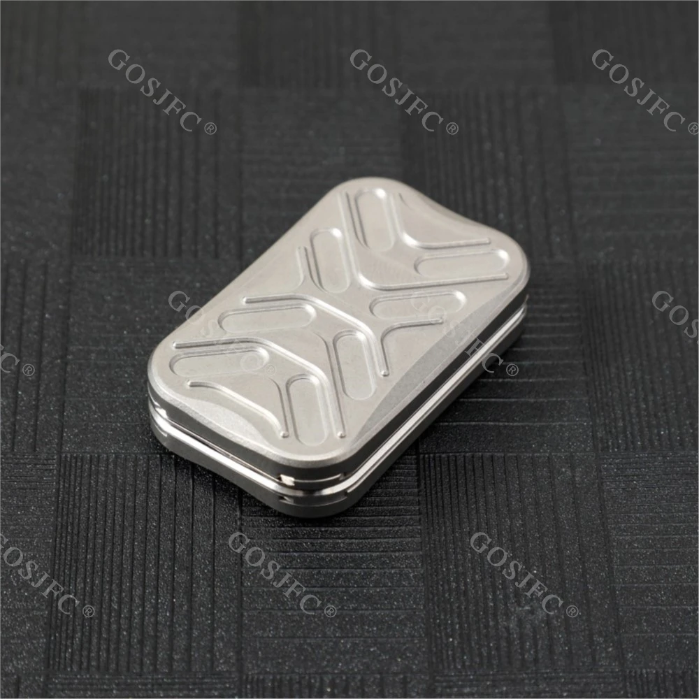 Фото CaiNiao EDC MOD Unlimited Pushing Slider Игрушка для снятия стресса Непоседа игрушки для взрослых Нержавеющая сталь Титан №4