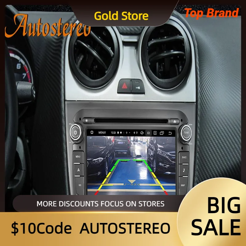 Android 14 4G Carplay для Alfa Romeo Mito 2008-2016, автомобильный DVD-плеер, мультимедийный плеер, головное устройство, авторадио, GPS-навигация
