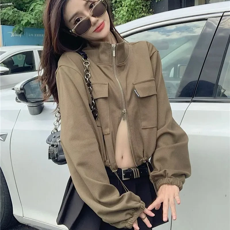 Blouson женское пальто короткие женские куртки на шнурке повседневные дешевые молодежные корейские отзывы одежда на подкладке роскошный демисезонный стиль (art.: 3920caece55df) - 3920caece55df