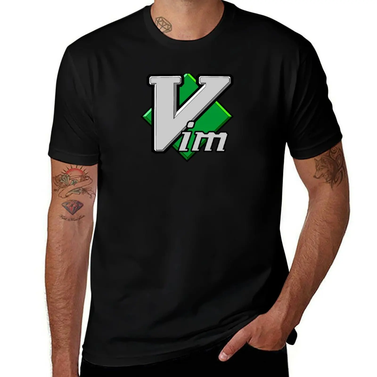 Vim Text Editor T-Shirt t shirt man plain t shirts for man slim fit T-Shirt