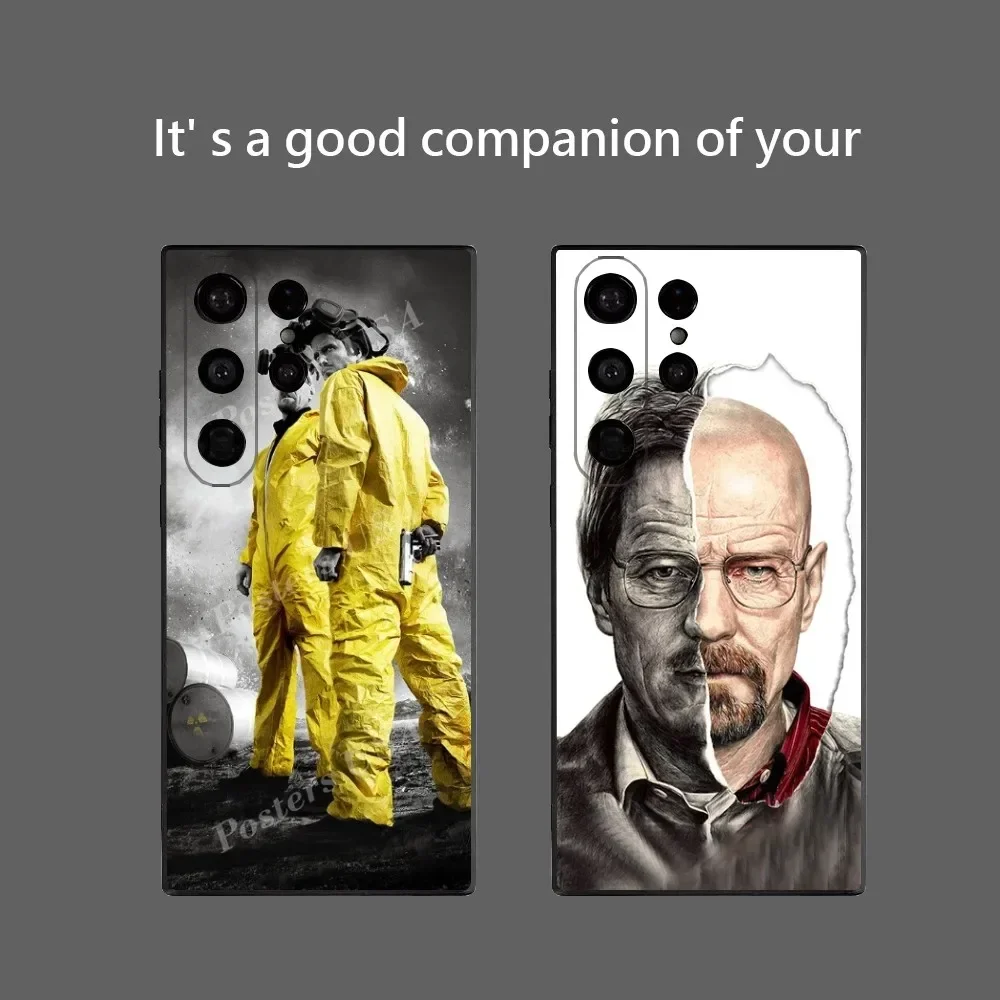 Чехол для телефона H-Heisenberg B-Breaking Bad для Samsung Galaxy S25 Ultra S22 S23 S24 Ultra S21 S20 5G Защитный мягкий силиконовый чехол из ТПУ Fu