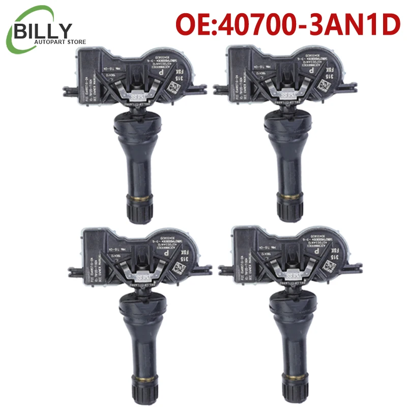 Автомобиль 40700-3AN1D 407003 AN1D Датчик TPMS Датчик давления в шинах 315 МГц Подходит для 2018 2019 2020 для Nissan Sentra