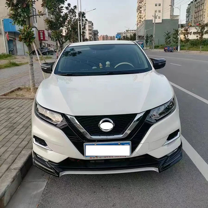 Фото Для Nissan Qashqai 2 J11 2013-2022 X-Trail T32 ABS клейкий чехол из 2 частей для зеркала заднего вида острый угол №3