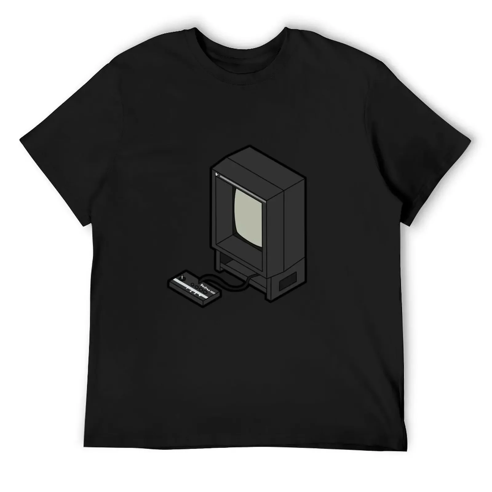 Retro Gaming: футболка Vectrex, новое издание, рубашки с таможенным рисунком, футболки с изображением животных, принцессы для мальчиков, большие и высокие футболки для мужчин