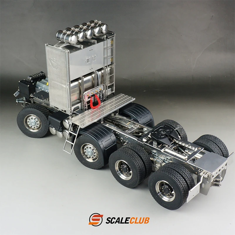 Фото Scaleclub 1/14 tamiya 8x8 тяжелое шасси настоящий луч для изменения процесса автомобиля №3