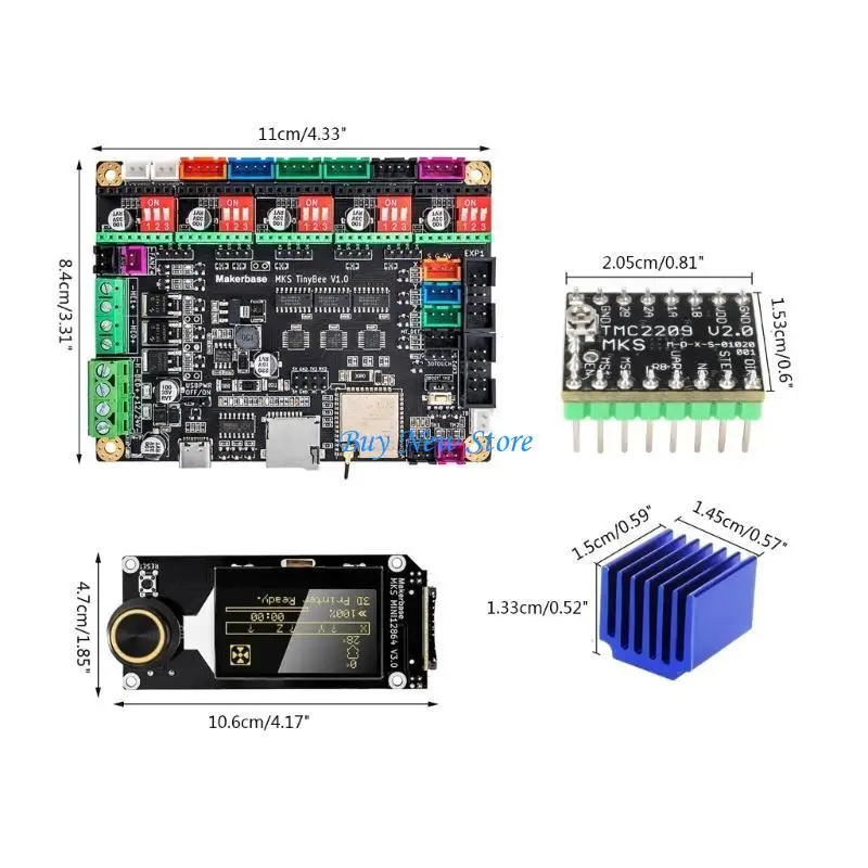 20ce Printer MKS Tinybee Mainboard Wi -Fi Mini12864 (art.: 3920d1cb312fb) - 3920d1cb312fb