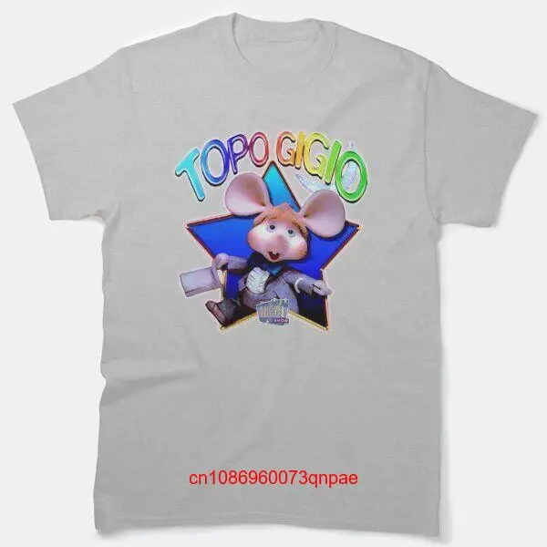 Винтажная Классическая футболка с длинным или коротким рукавом Topo Gigio Ed Sullivan 60s 70s