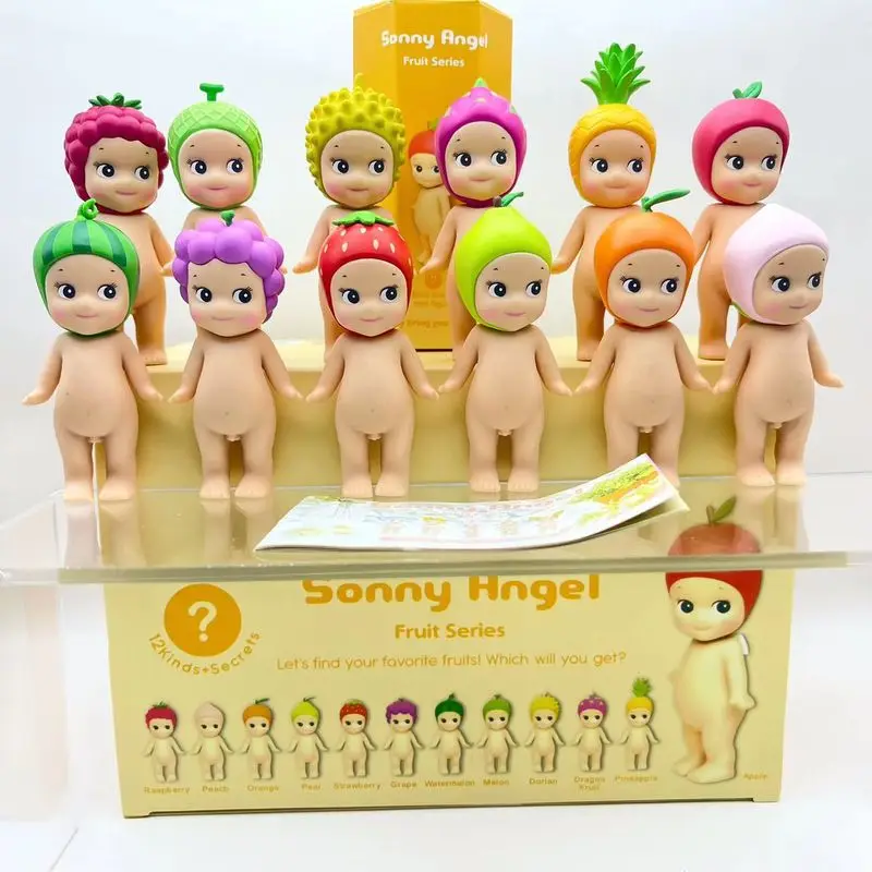 Sonny Angel Party Angel Fruit Series слепая коробка автомобильные аксессуары мобильные аксессуары Купидон ручной работы аниме милый подарок игрушка орнамент