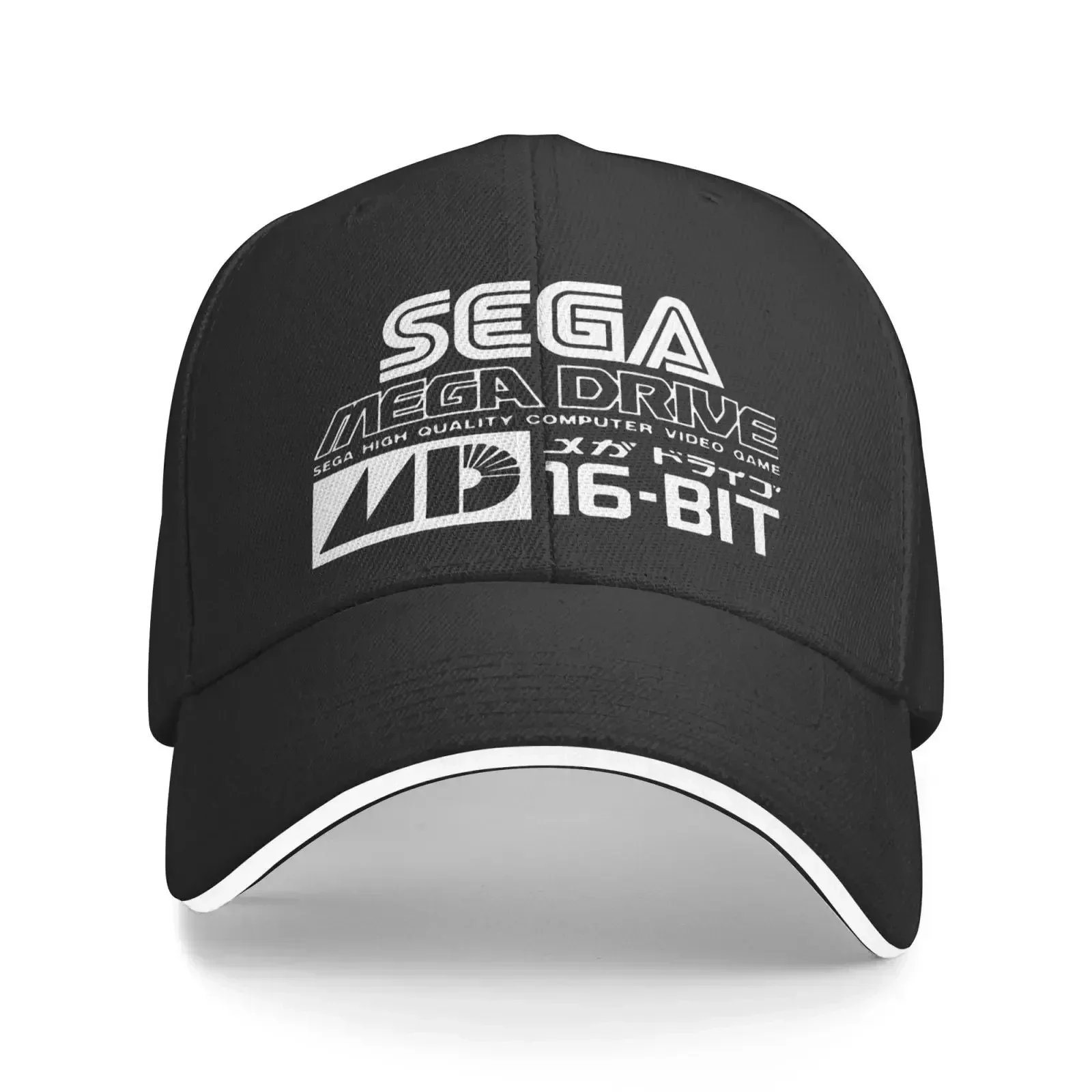 Sega Mega Drive Genesis японская виниловая мужская кепка шляпа кепка для гольфа ковбойская шляпа для мальчика летняя рыбалка Балаклава кепка для гольфа