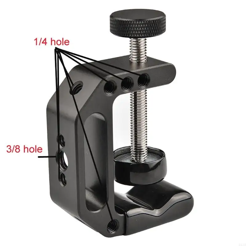 Фото DXAB Desktop C Type Type Clamp Heavy Duty Detail Dest Fixing Deloter Clip Регулируя крепление зажима №3