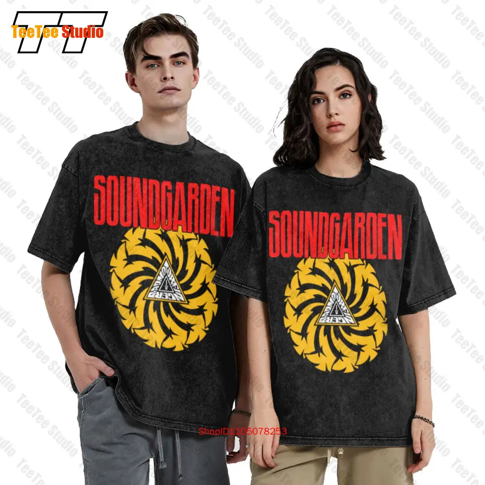 Фото Рубашка унисекс Soundgarden Bad Motor Finger в стиле гранж-рок 7NZG, футболки с короткими рукавами №3