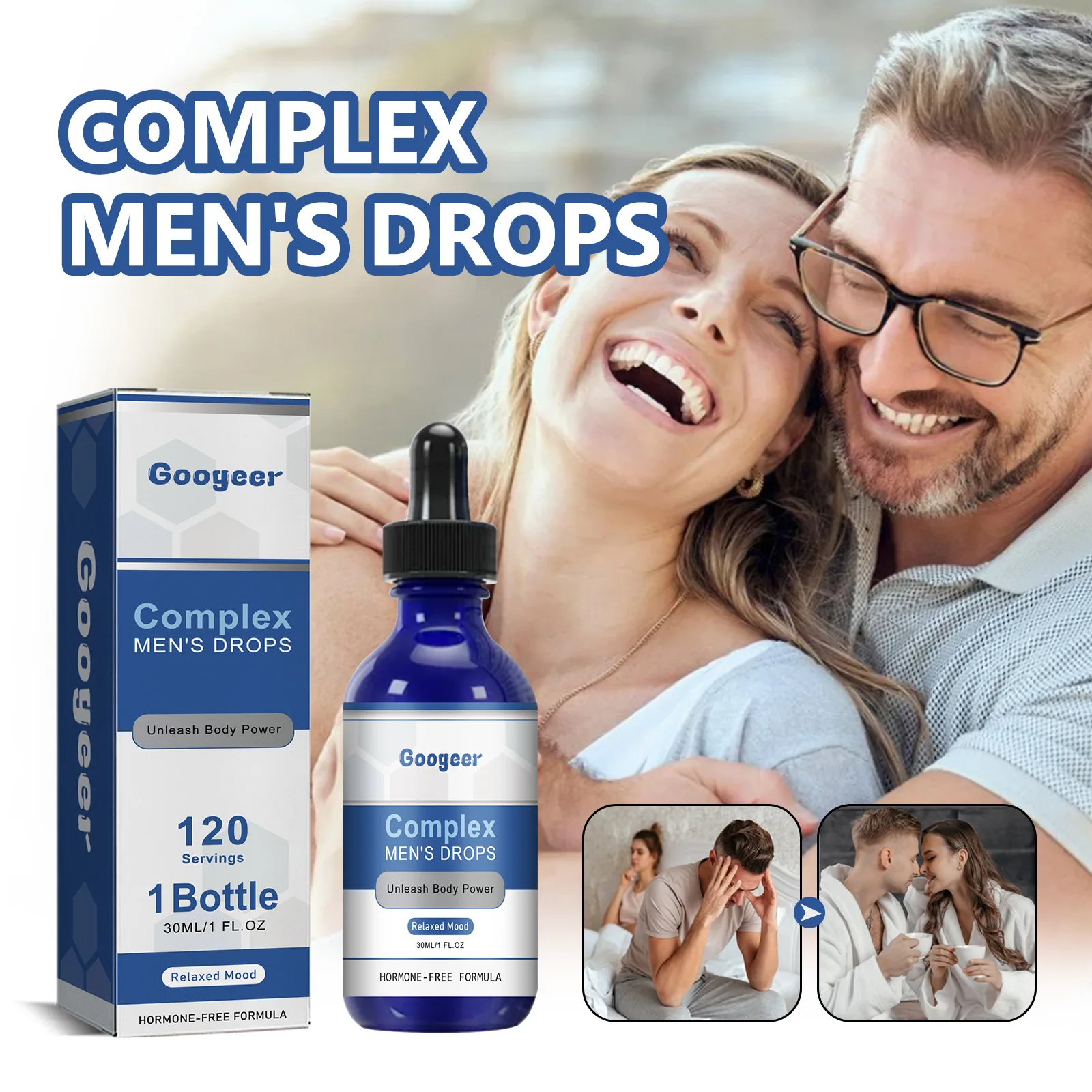 Сложные мужские капли Googeer. Сложные мужские капли Googeer