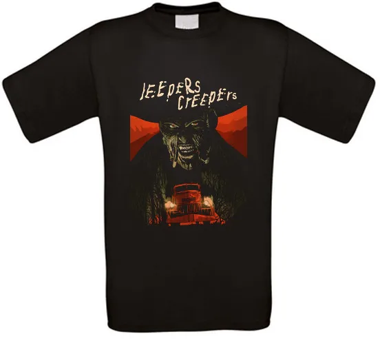 Футболка Jeepers Creepers из культового фильма ужасов, все размеры, НОВИНКА