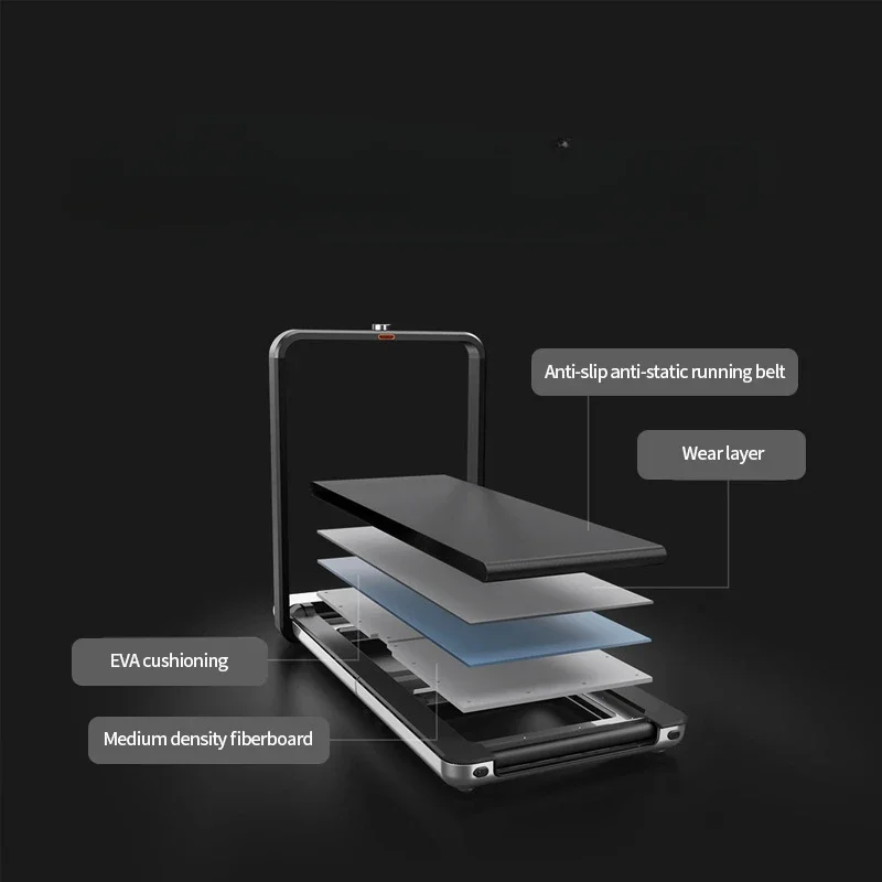 Коврик для ходьбы X21 быстрый складной 0,5-12 км/ч 110 кг NFC интеракция человеческой машины непрерывно с регулируемой скоростью