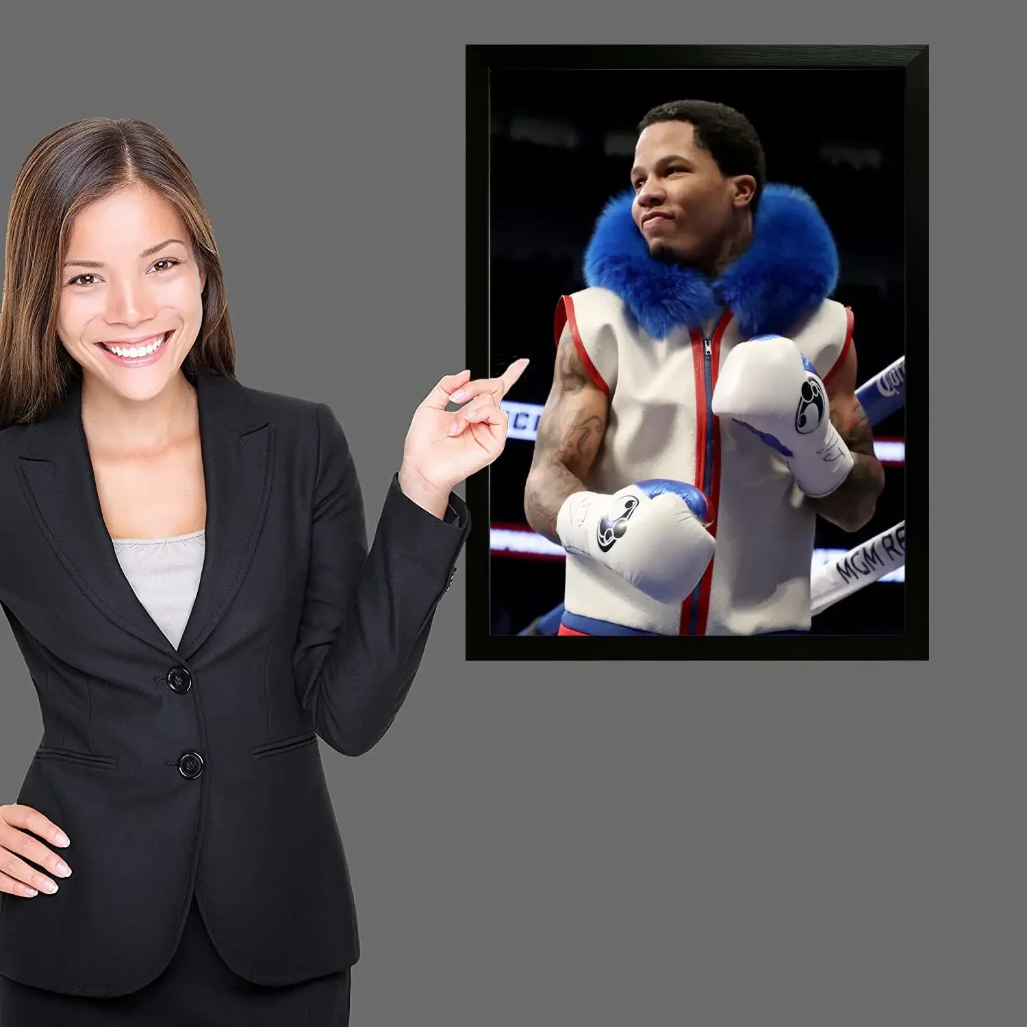Фото Постер gervonta davis, настенный художественный постер на холсте для современной семьи, гостиной, домашний декор №4