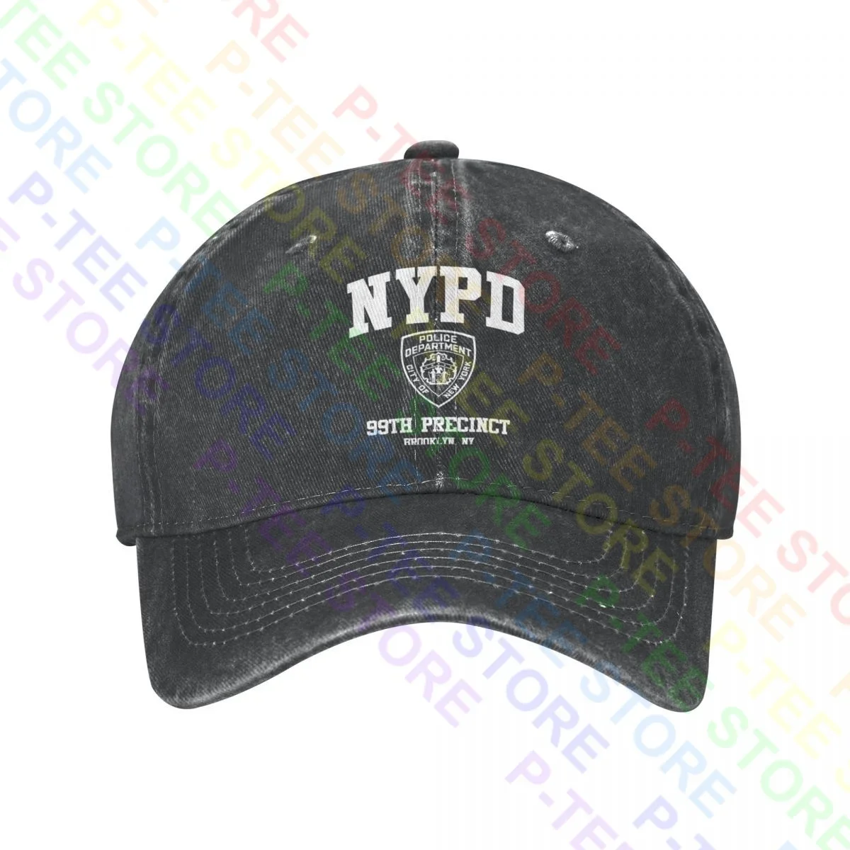 Brooklyn 99 Precinct Бейсболка из потертого денима Шляпы дальнобойщика Vtg Высокое качество