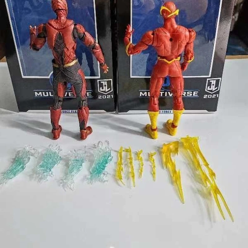 Игрушечная фигурка Flash Dc2021, желтая, красная, обратная вспышка, может быть сделана в модель, фигурка, фильмы, ТВ-шоу, праздничные подарки (art.: 3920c8fdabe1e) - 3920c8fdabe1e